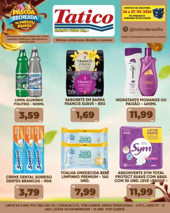 Catálogo Tatico | Páscoa | 2026-03-26T00:00:00.000Z - 2026-03-27T00:00:00.000Z