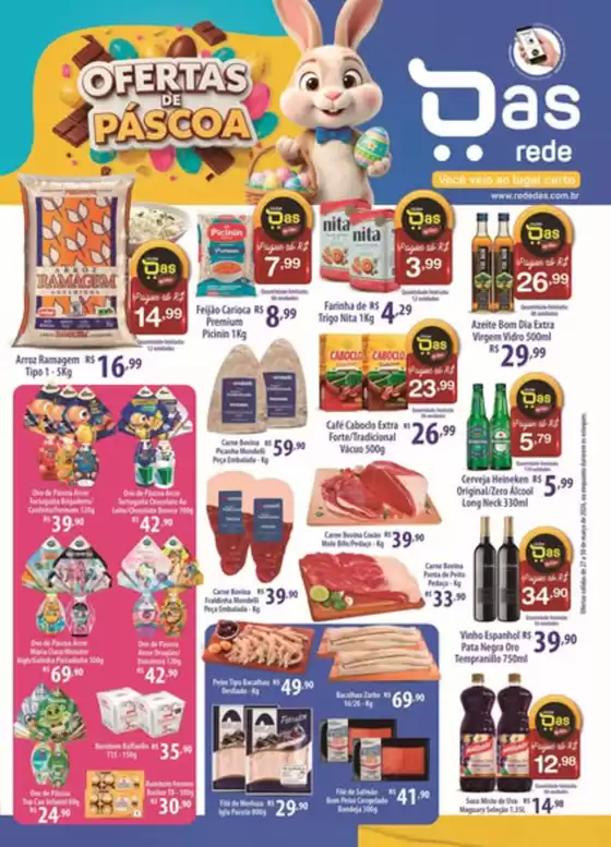 Catálogo Rede DAS | Ofertas De Páscoa | 2026-03-27T00:00:00.000Z - 2026-03-30T00:00:00.000Z