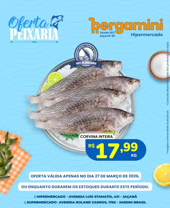 Catálogo Supermercado Bergamini em Florianópolis | Ampla seleção de ofertas | 2026-03-27T00:00:00.000Z - 2026-03-27T00:00:00.000Z