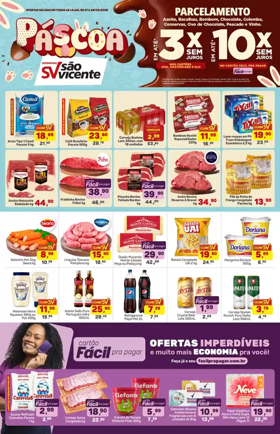 Catálogo Supermercados São Vicente em Montes Claros | Nossas melhores ofertas para você | 2026-03-27T00:00:00.000Z - 2026-03-29T00:00:00.000Z