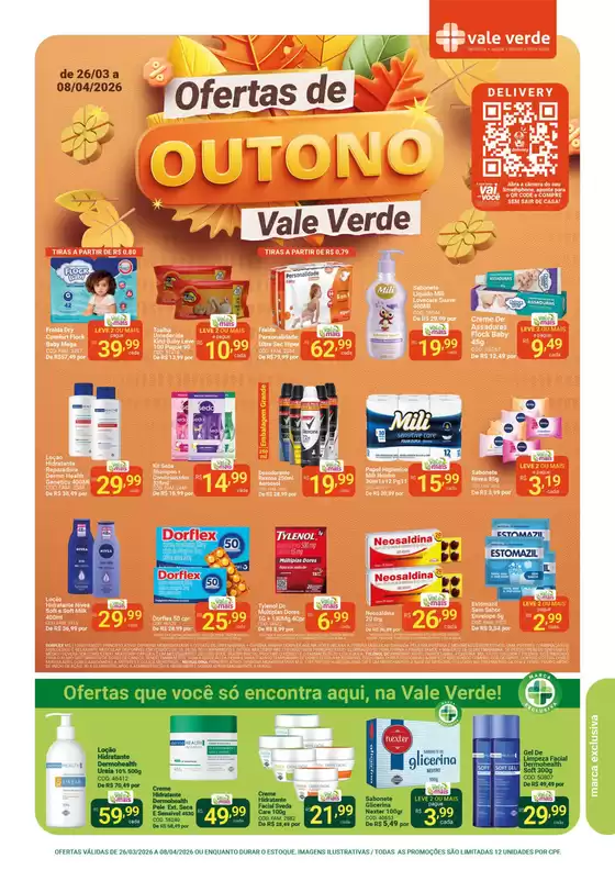 Catálogo Farmácias Vale Verde em Porto Alegre | Melhores ofertas para todos os clientes | 2026-03-26T00:00:00.000Z - 2026-04-08T00:00:00.000Z