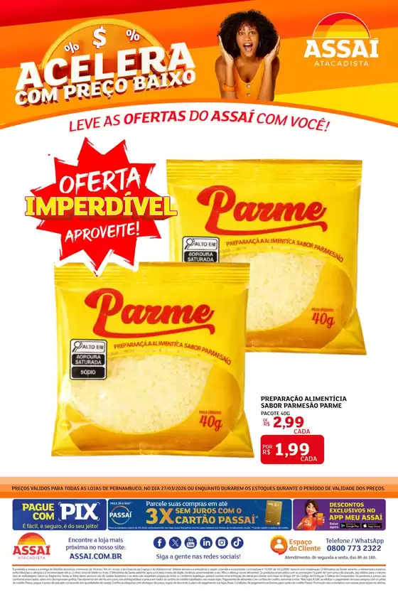 Catálogo Assaí Atacadista em Rio Grande | Encarte Assaí Atacadista 45479-71 | 2026-03-27T00:00:00.000Z - 2026-03-27T00:00:00.000Z