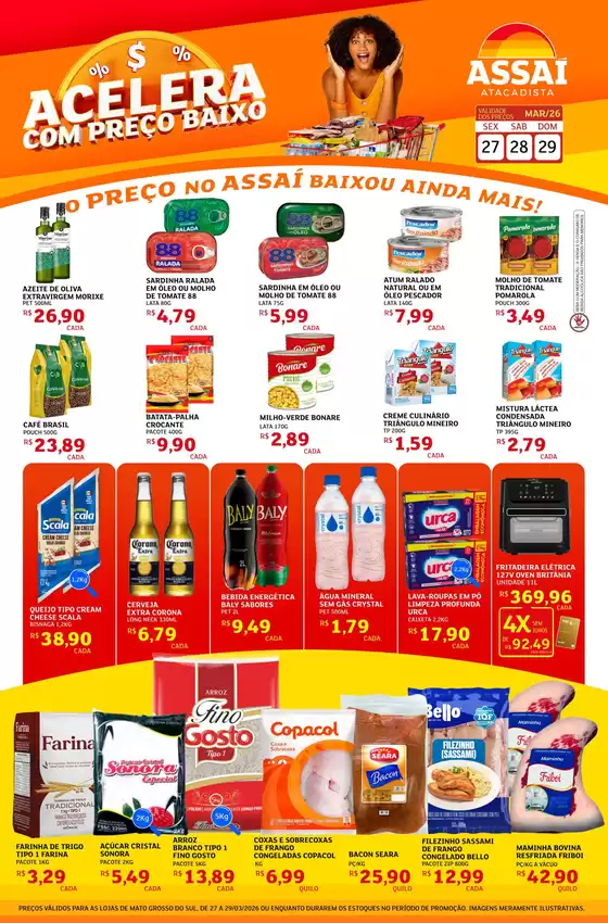 Catálogo Assaí Atacadista em Rio Grande | Encarte Assaí Atacadista 45385 | 2026-03-27T00:00:00.000Z - 2026-03-29T00:00:00.000Z