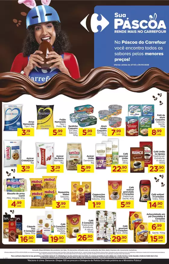 Catálogo Carrefour em Macaé | Lâmina EXCLUSIVA RS - ED1 | 2026-03-27T00:00:00.000Z - 2026-04-05T00:00:00.000Z