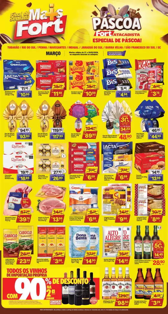 Catálogo Fort Atacadista | SC FORT Fim de Semana 27 a 29 MAR 26 Vale | 2026-03-27T00:00:00.000Z - 2026-03-29T00:00:00.000Z