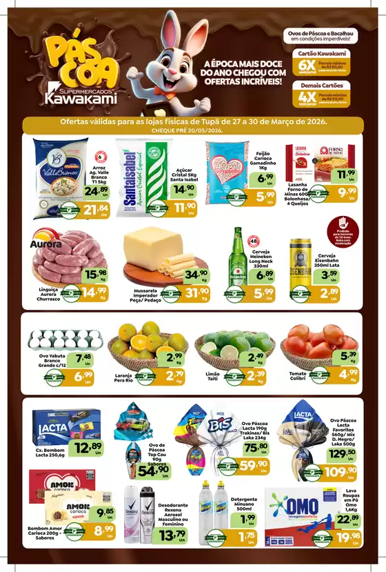 Catálogo Supermercados Kawakami em Betim | Ofertas - Tupã | 2026-03-27T00:00:00.000Z - 2026-03-30T00:00:00.000Z
