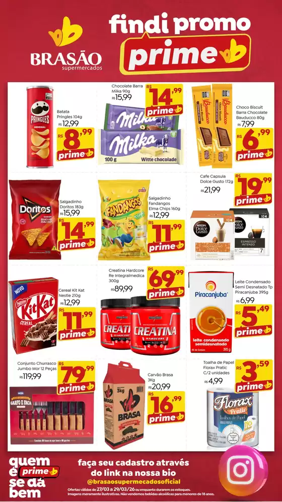 Catálogo Brasão Supermercados em Ubaitaba |  Findi Promo Prime | 2026-03-27T00:00:00.000Z - 2026-03-29T00:00:00.000Z