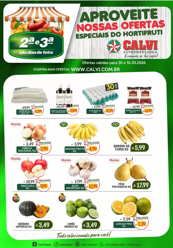 Catálogo Calvi Supermercados em São José dos Campos | Aproveite Nossas Ofertas | 2026-03-30T00:00:00.000Z - 2026-03-31T00:00:00.000Z