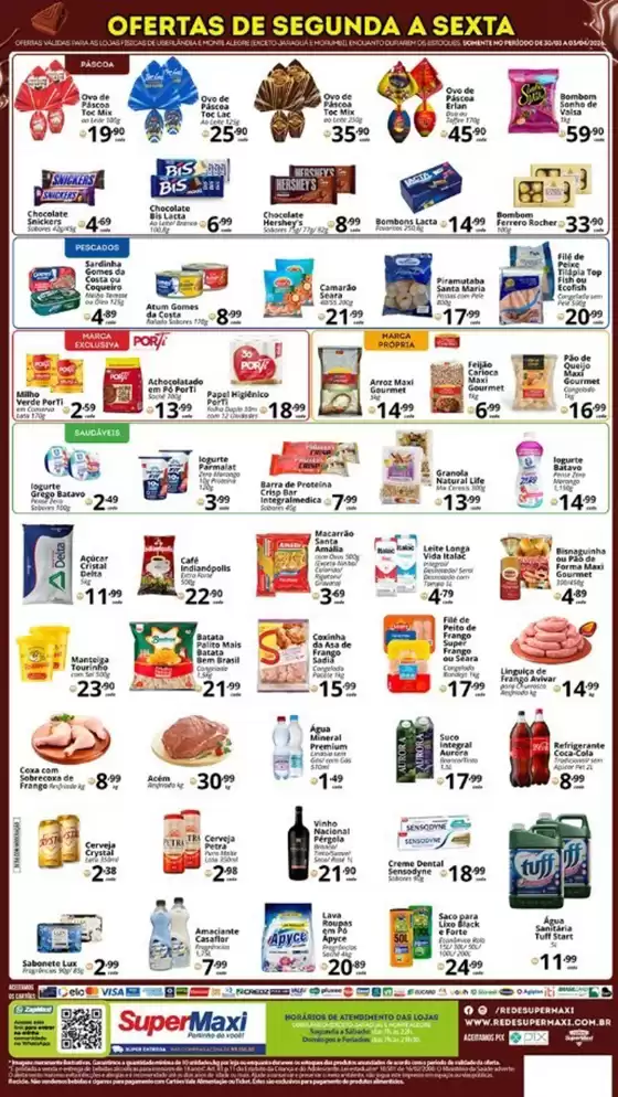 Catálogo SuperMaxi | OFERTAS DE SEGUNDA A SEXТА | 2026-03-30T00:00:00.000Z - 2026-04-03T00:00:00.000Z