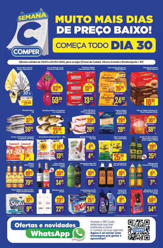 Catálogo Comper | Pechinchas e ofertas atuais | 2026-03-30T00:00:00.000Z - 2026-04-04T00:00:00.000Z