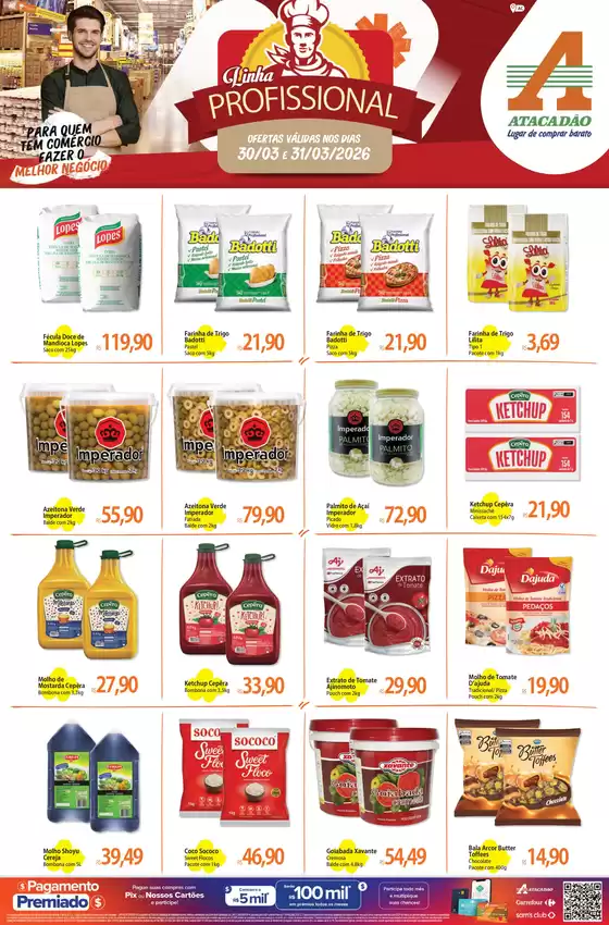Catálogo Atacadão | Atacadão - Linha Profissional | 2026-03-30T00:00:00.000Z - 2026-03-31T00:00:00.000Z