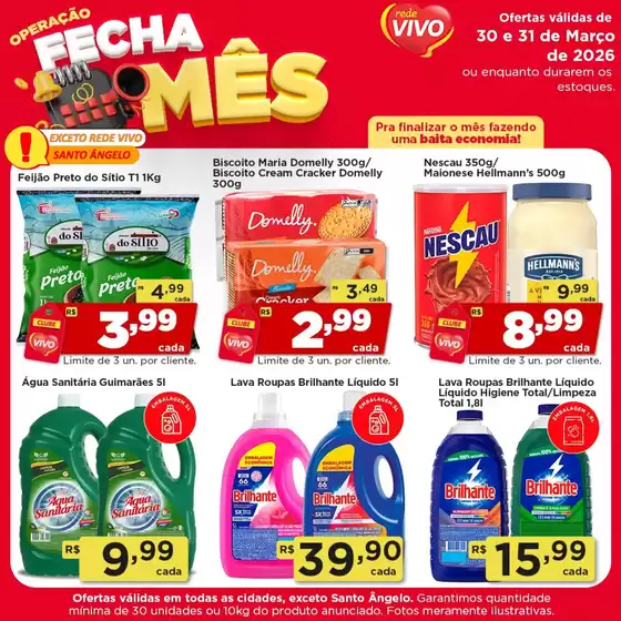 Catálogo Rede Vivo | Encarte Rede Vivo | 2026-03-30T00:00:00.000Z - 2026-03-31T00:00:00.000Z