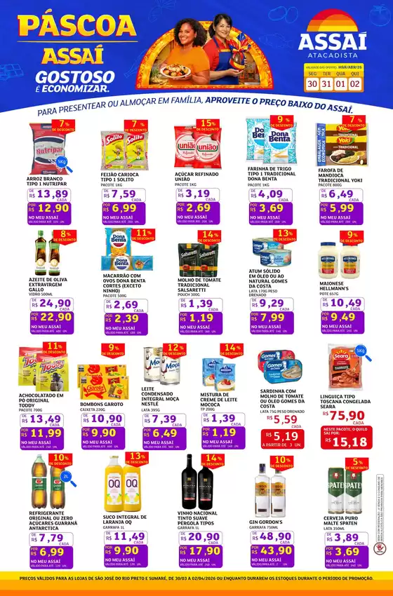 Catálogo Assaí Atacadista em Campinas | Encarte Assaí Atacadista 45490-831 | 2026-03-30T00:00:00.000Z - 2026-04-02T00:00:00.000Z