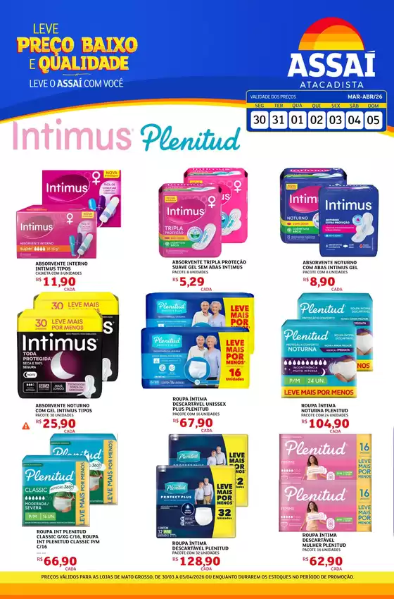 Catálogo Assaí Atacadista em Dois Vizinhos | Encarte Assaí Atacadista 45053-38 | 2026-03-30T00:00:00.000Z - 2026-04-05T00:00:00.000Z