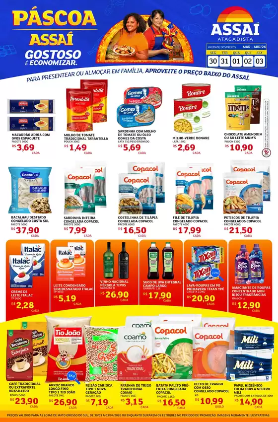 Catálogo Assaí Atacadista em Dois Vizinhos | Encarte Assaí Atacadista 44486 | 2026-03-30T00:00:00.000Z - 2026-04-03T00:00:00.000Z