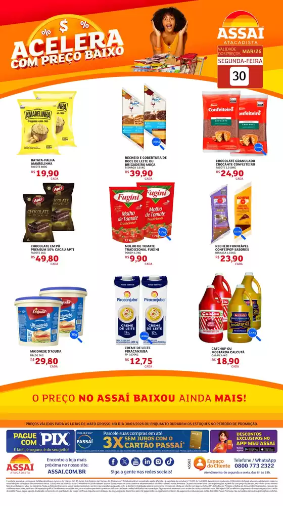 Catálogo Assaí Atacadista em São Paulo | Encarte Assaí Atacadista 45562-38 | 2026-03-30T00:00:00.000Z - 2026-03-30T00:00:00.000Z