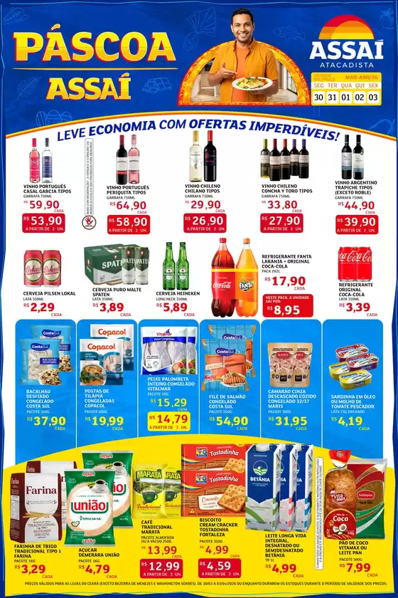 Catálogo Assaí Atacadista em São Paulo | Encarte Assaí Atacadista 44353-128 | 2026-03-30T00:00:00.000Z - 2026-04-03T00:00:00.000Z