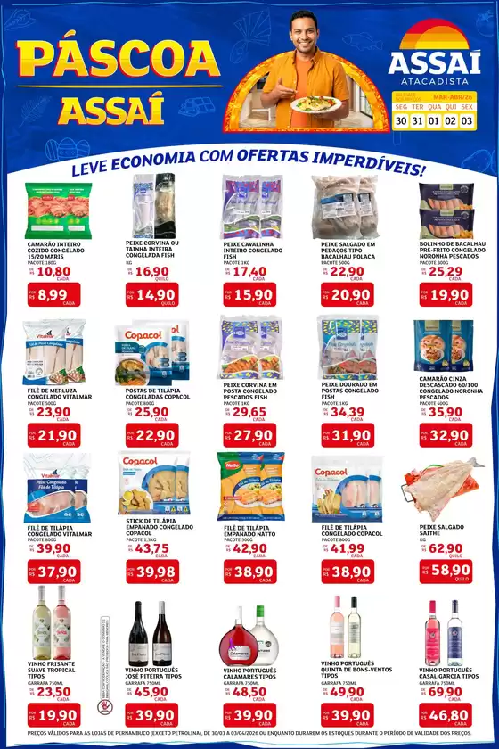 Catálogo Assaí Atacadista em Rio de Janeiro | Encarte Assaí Atacadista 45279-563 | 2026-03-30T00:00:00.000Z - 2026-04-03T00:00:00.000Z