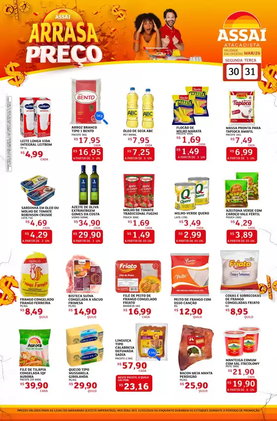 Catálogo Assaí Atacadista em Rio de Janeiro | Encarte Assaí Atacadista 45288-82 | 2026-03-30T00:00:00.000Z - 2026-03-31T00:00:00.000Z