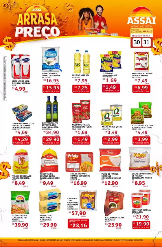 Catálogo Assaí Atacadista em Rio de Janeiro | Encarte Assaí Atacadista 45288-83 | 2026-03-30T00:00:00.000Z - 2026-03-31T00:00:00.000Z