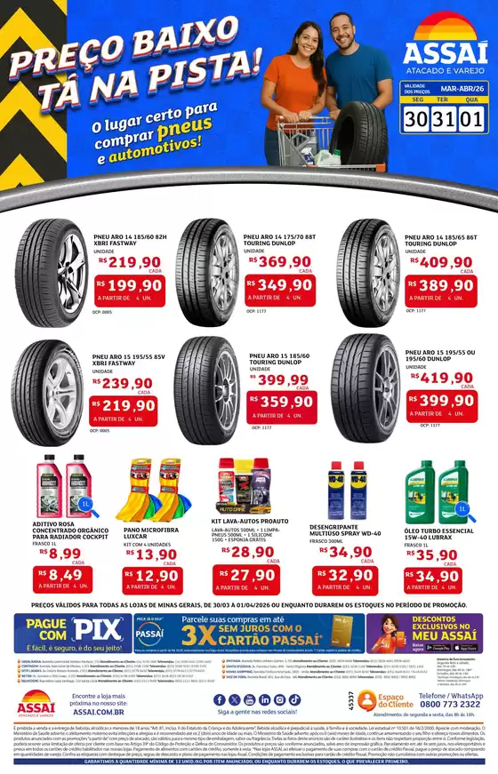 Catálogo Assaí Atacadista em Guarulhos | Encarte Assaí Atacadista 45337-712 | 2026-03-30T00:00:00.000Z - 2026-04-01T00:00:00.000Z