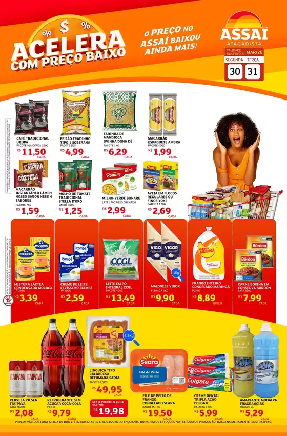 Catálogo Assaí Atacadista em Guarulhos | Encarte Assaí Atacadista 45340-73 | 2026-03-30T00:00:00.000Z - 2026-03-31T00:00:00.000Z