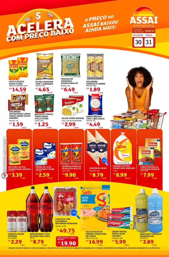 Catálogo Assaí Atacadista em Guarulhos | Encarte Assaí Atacadista 45340-74 | 2026-03-30T00:00:00.000Z - 2026-03-31T00:00:00.000Z