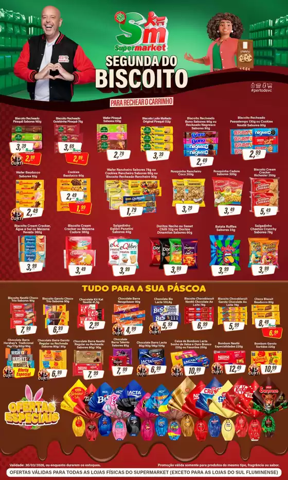Catálogo Rede Supermarket em Guarulhos | Encarte biscoito 30 03 | 2026-03-30T00:00:00.000Z - 2026-03-30T00:00:00.000Z