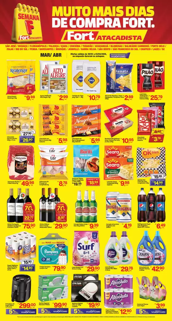 Catálogo Fort Atacadista em Barueri | SC FORT Semana F SEMANAL 30 a 03 MAR ABR 26 Regional | 2026-03-30T00:00:00.000Z - 2026-04-03T00:00:00.000Z