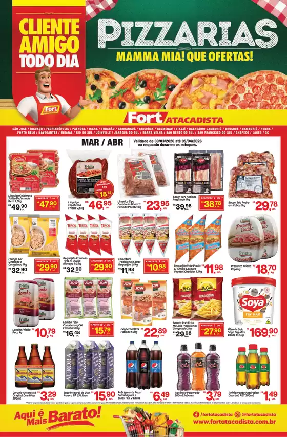 Catálogo Fort Atacadista em Barueri | SC Fort FOOD Pizzaria 30 | 2026-03-30T00:00:00.000Z - 2026-04-05T00:00:00.000Z