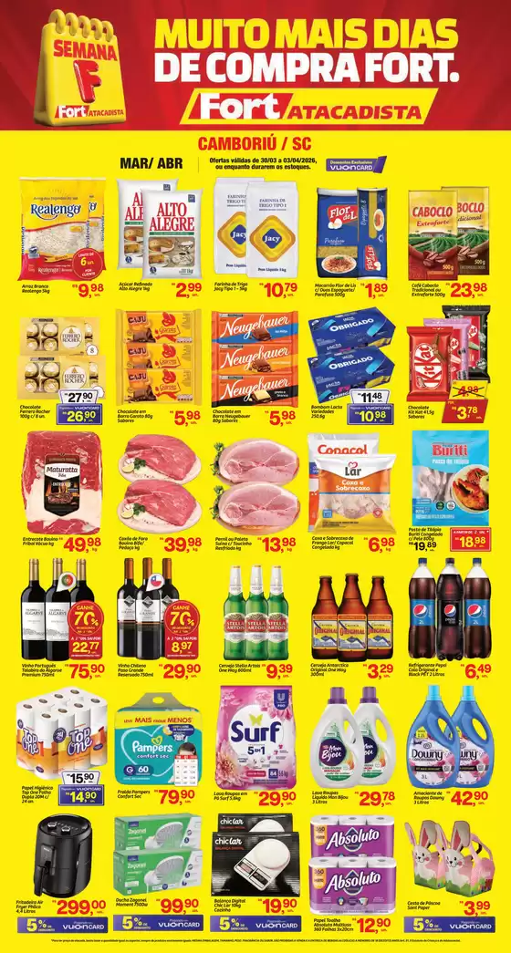 Catálogo Fort Atacadista em Barueri | SC FORT Semana F SEMANAL 30 a 03 MAR ABR 26 Camboriu | 2026-03-30T00:00:00.000Z - 2026-04-03T00:00:00.000Z