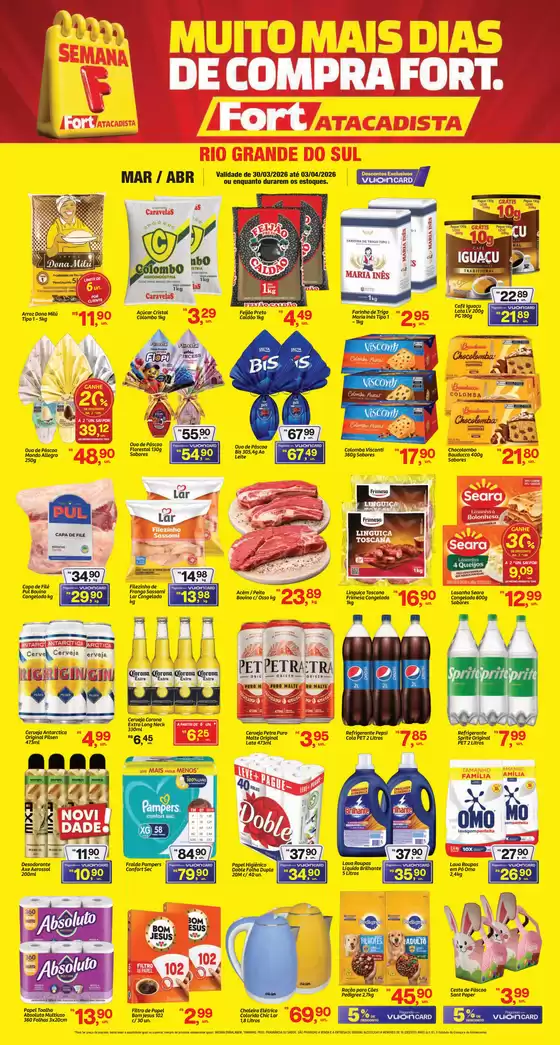 Catálogo Fort Atacadista em Barueri | RS Fort Semana F 30 a 03 MAR ABR 26 | 2026-03-30T00:00:00.000Z - 2026-04-03T00:00:00.000Z