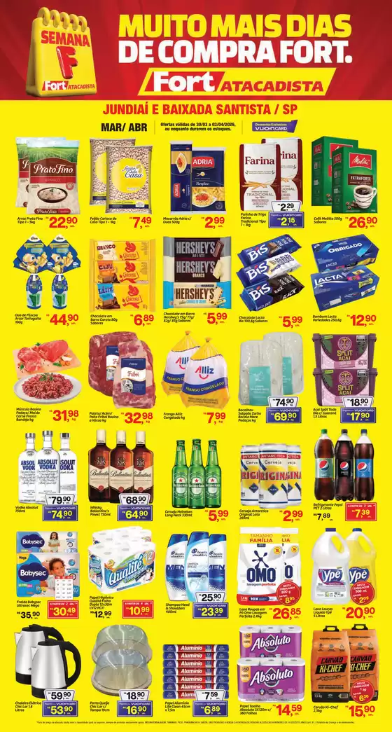 Catálogo Fort Atacadista em Barueri | SP Fort Semana F 30 MAR a 03 ABR 26 Jundiai e Santos | 2026-03-30T00:00:00.000Z - 2026-04-03T00:00:00.000Z