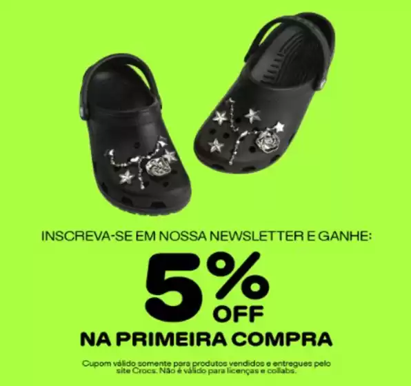 Catálogo Crocs em Fortaleza | 5% Off  | 2026-03-30T00:00:00.000Z - 2026-12-31T00:00:00.000Z