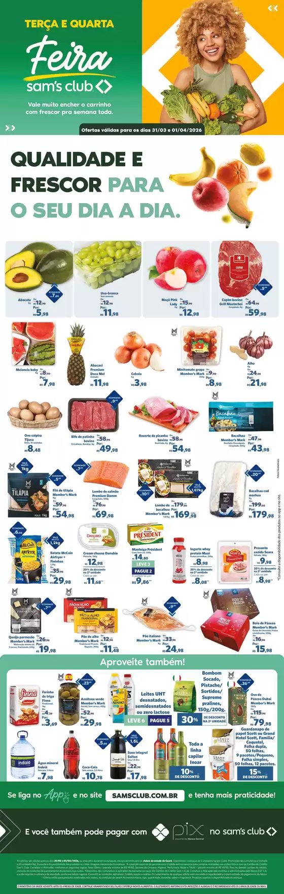 Catálogo Sam's Club em Taboão da Serra | Nossas melhores ofertas para você | 2026-03-31T00:00:00.000Z - 2026-04-01T00:00:00.000Z