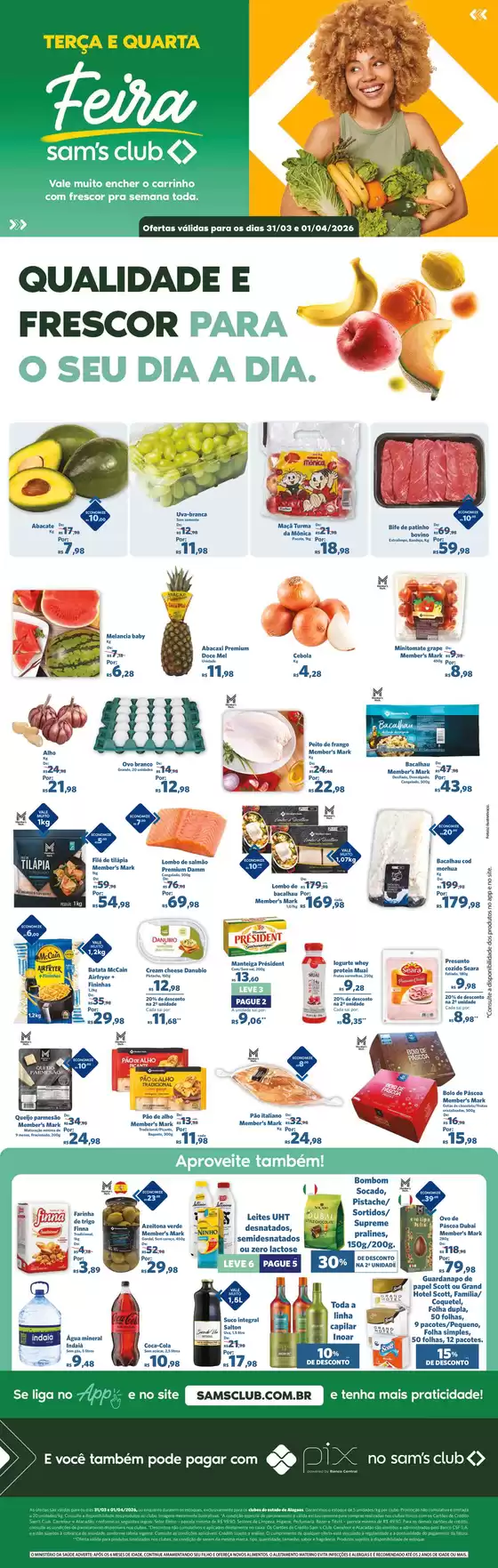 Catálogo Sam's Club em Taboão da Serra | Descontos e promoções | 2026-03-31T00:00:00.000Z - 2026-04-01T00:00:00.000Z