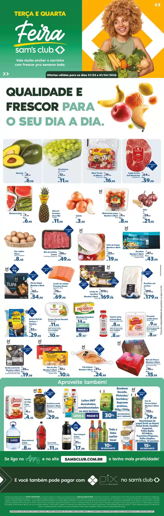 Catálogo Sam's Club em Taboão da Serra | Ampla seleção de ofertas | 2026-03-31T00:00:00.000Z - 2026-04-01T00:00:00.000Z