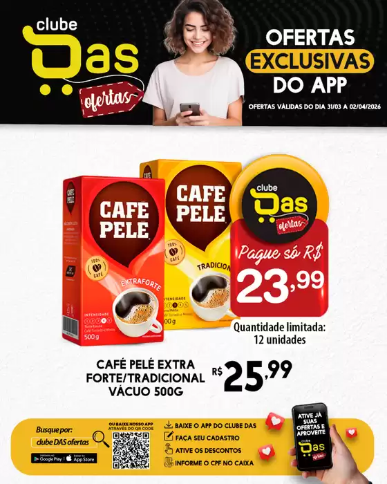 Catálogo Rede DAS em Guarulhos | Ofertas Exlusivas Do App | 2026-03-31T00:00:00.000Z - 2026-04-02T00:00:00.000Z