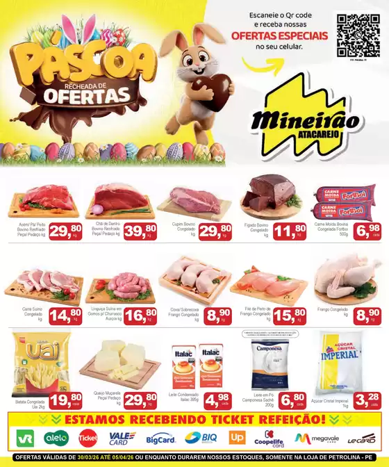 Catálogo Mineirão Atacarejo em São José dos Pinhais | MINEIRAO ATACAREJO PETROLINA 30.03 A 05.04 | 2026-03-30T00:00:00.000Z - 2026-04-05T00:00:00.000Z