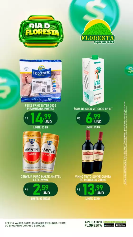 Catálogo Floresta Supermercados em Cabreúva | Dia d Floresta | 2026-03-31T00:00:00.000Z - 2026-03-31T00:00:00.000Z