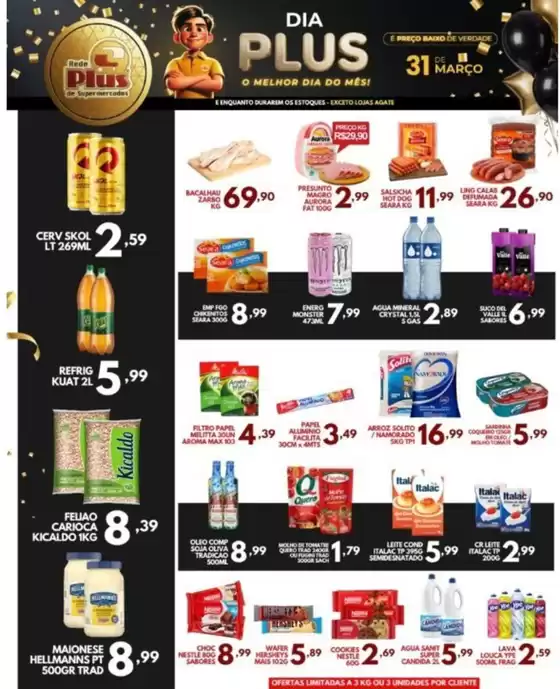 Catálogo Rede Plus Supermercados em Santo André | Dia PLUS  | 2026-03-31T00:00:00.000Z - 2026-03-31T00:00:00.000Z