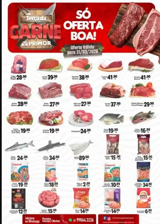 Catálogo Primor Supermercado em Guarulhos | Terça da CARNE | 2026-03-31T00:00:00.000Z - 2026-03-31T00:00:00.000Z