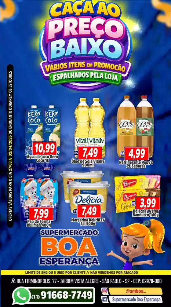 Catálogo Boa Esperança em Carapicuíba | Preço Baxio  | 2026-04-01T00:00:00.000Z - 2026-04-02T00:00:00.000Z