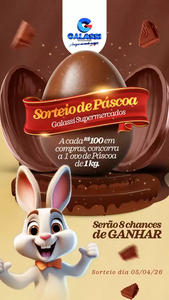 Catálogo Supermercados Galassi em São José dos Campos | Páscoa | 2026-04-01T00:00:00.000Z - 2026-04-05T00:00:00.000Z