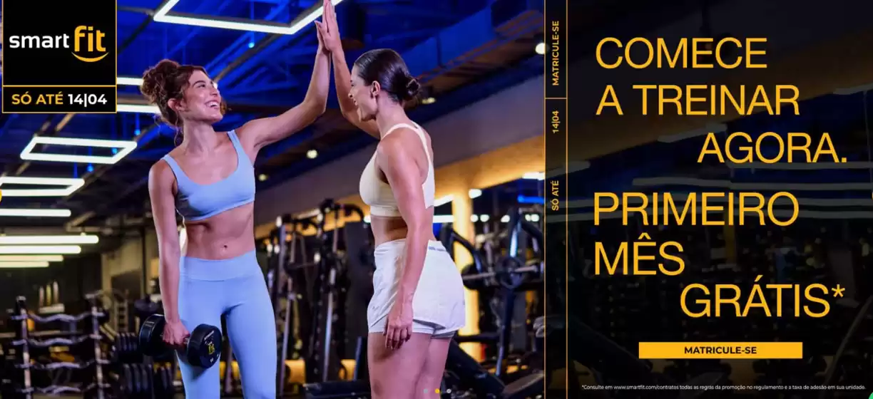 Catálogo Smart Fit em Atibaia | Ofertas Smart Fit | 2026-04-01T00:00:00.000Z - 2026-04-14T00:00:00.000Z