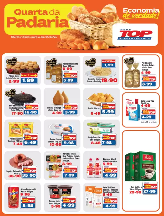 Catálogo Rede Top | Ofertas exclusivas | 2026-04-01T00:00:00.000Z - 2026-04-01T00:00:00.000Z