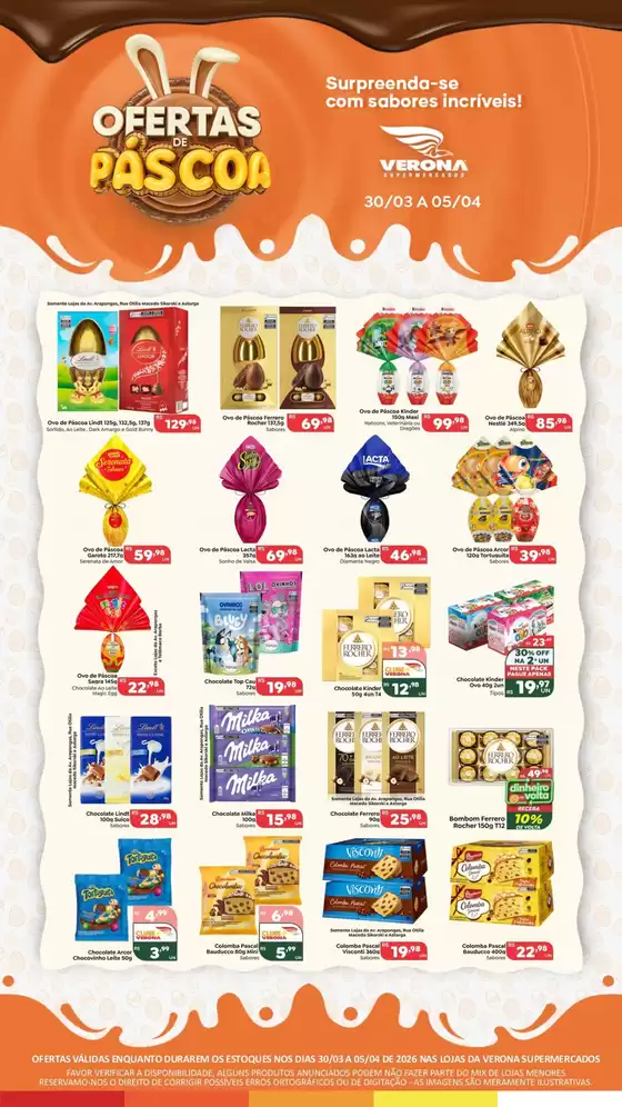 Catálogo Verona Supermercados | Melhores ofertas para todos os clientes | 2026-03-30T00:00:00.000Z - 2026-04-05T00:00:00.000Z