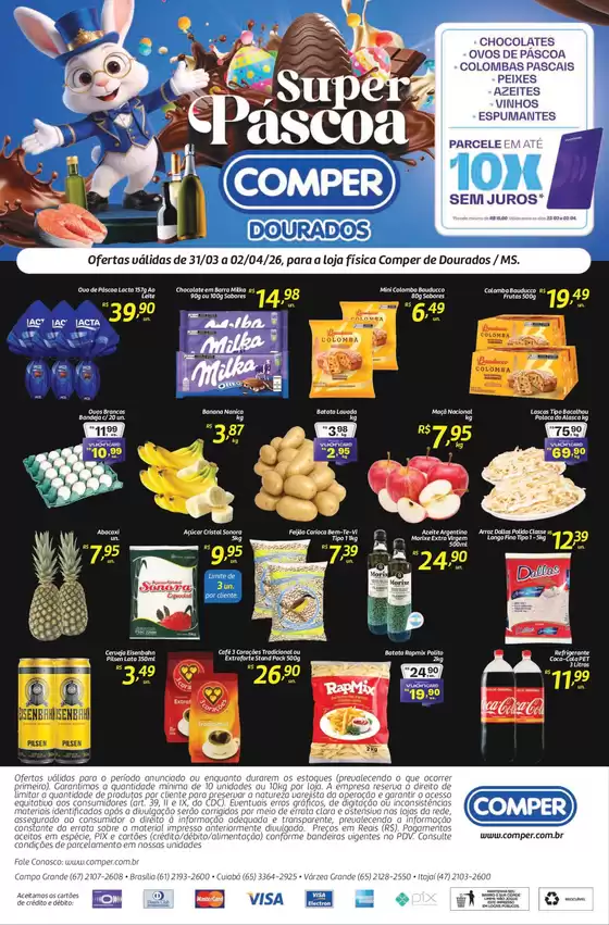 Catálogo Comper em Guarulhos | Especial Comper Dourados | 2026-03-31T00:00:00.000Z - 2026-04-02T00:00:00.000Z