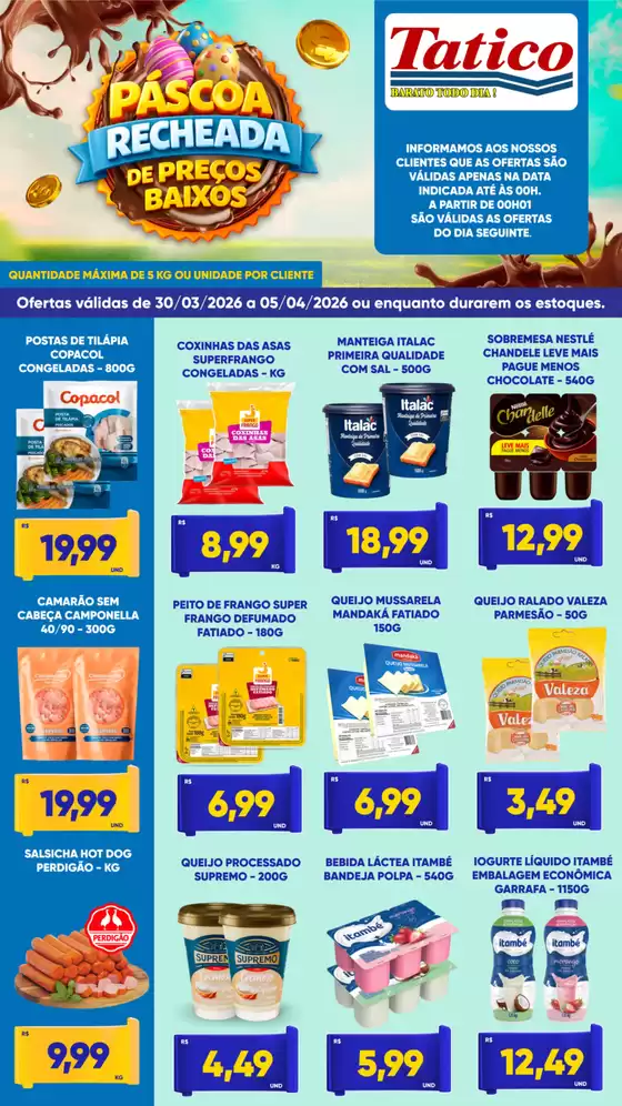 Catálogo Tatico em Diadema | Encarte Tatico | 2026-03-30T00:00:00.000Z - 2026-04-05T00:00:00.000Z