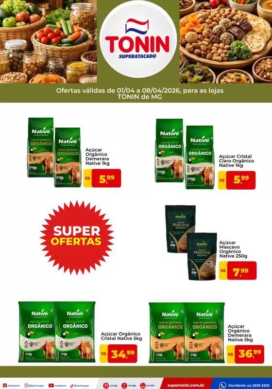 Catálogo Tonin Superatacado em Diadema | MG | 2026-04-01T00:00:00.000Z - 2026-04-08T00:00:00.000Z